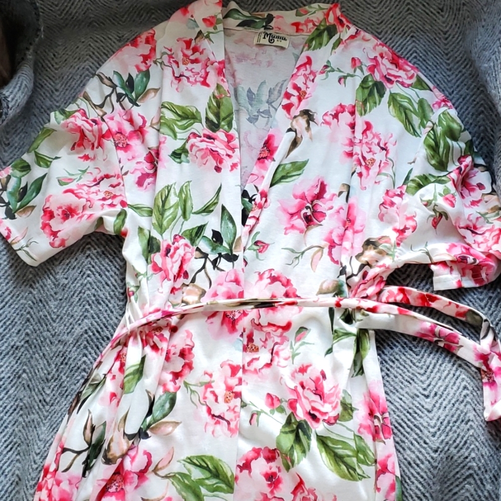 Show Me Your MuMu Floral Boho Robe / Cover-Up – O/S